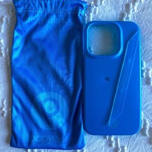 iPhone 14 Pro - Neon Cyan Loopy Case